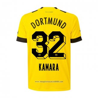 Maglia Borussia Dortmund Giocatore Kamara Home 2022 2023