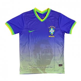 Thailandia Maglia Brasile Pele Special 2022 Blu