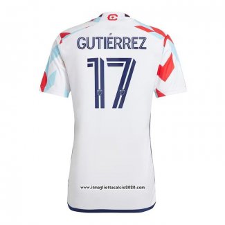 Maglia Chicago Fire Giocatore Gutierrez Away 2023 2024