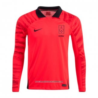 Maglia Corea Sud Home Manica Lunga 2022