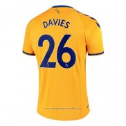 Maglia Everton Giocatore Davies Away 2020 2021
