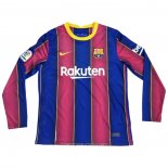 Maglia FC Barcellona Home Manica Lunga 2020 2021