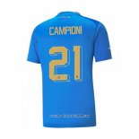 Maglia Italia Giocatore Campioni Home 2022