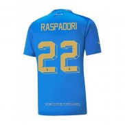 Maglia Italia Giocatore Raspadori Home 2022