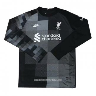 Maglia Liverpool Portiere Manica Lunga 2021 2022 Nero