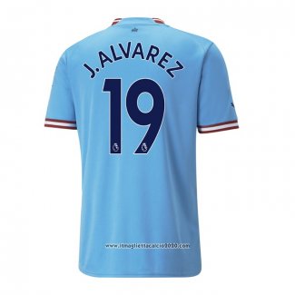 Maglia Manchester City Giocatore J.alvarez Home 2022 2023