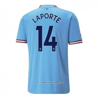 Maglia Manchester City Giocatore Laporte Home 2022 2023