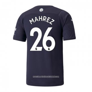 Maglia Manchester City Giocatore Mahrez Terza 2021 2022