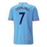 Maglia Manchester City Giocatore Sterling Home 2022 2023