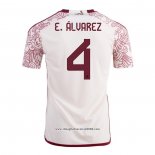 Maglia Messico Giocatore E.alvarez Away 2022