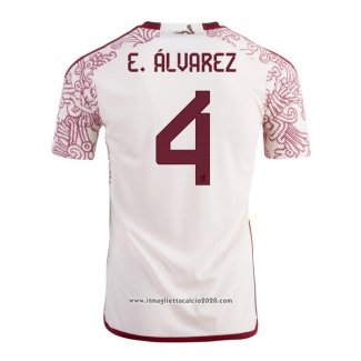 Maglia Messico Giocatore E.alvarez Away 2022