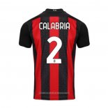 Maglia Milan Giocatore Calabria Home 2020 2021