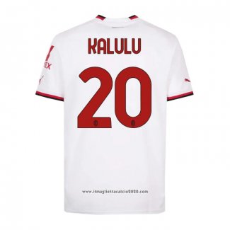 Maglia Milan Giocatore Kalulu Away 2022 2023