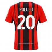 Maglia Milan Giocatore Kalulu Home 2021 2022