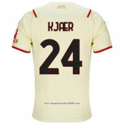 Maglia Milan Giocatore Kjaer Away 2021 2022