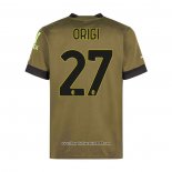 Maglia Milan Giocatore Origi Terza 2022 2023