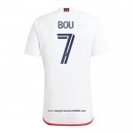 Maglia New England Revolution Giocatore Bou Away 2023 2024