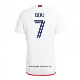 Maglia New England Revolution Giocatore Bou Away 2023 2024