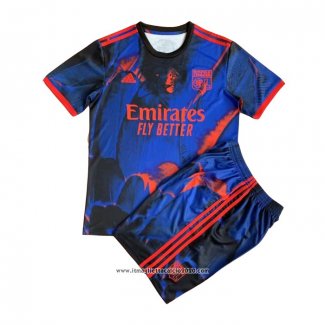 Maglia Olympique Lione Quarto Bambino 2021 2022