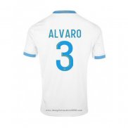 Maglia Olympique Marsiglia Giocatore Alvaro Home 2020 2021