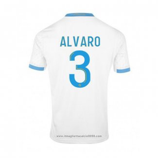 Maglia Olympique Marsiglia Giocatore Alvaro Home 2020 2021