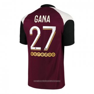 Maglia Paris Saint-Germain Giocatore Gana Terza 2020 2021