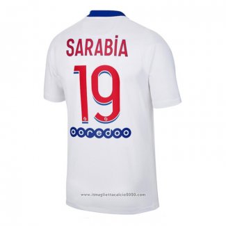 Maglia Paris Saint-Germain Giocatore Sarabia Away 2020 2021