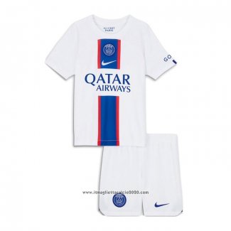 Maglia Paris Saint-Germain Terza Bambino 2022 2023