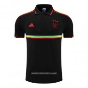 Maglia Polo Ajax 2022 2023 Nero