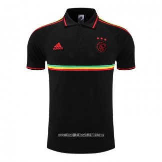 Maglia Polo Ajax 2022 2023 Nero