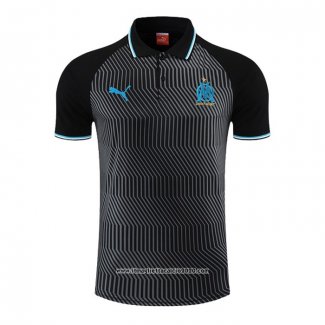 Maglia Polo Olympique Marsiglia 2022 2023 Grigio