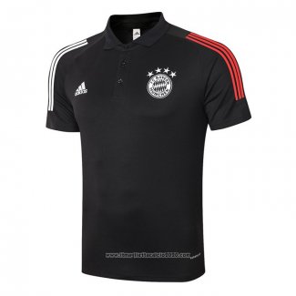 Maglia Polo Bayern Monaco 2020 2021 Nero