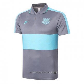 Maglia Polo FC Barcellona 2020 2021 Grigio