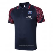Maglia Polo Paris Saint-Germain 2020 2021 Blu