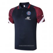 Maglia Polo Paris Saint-Germain 2020 2021 Blu