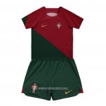 Maglia Portogallo Home Bambino 2022