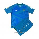 Maglia Real Betis Portiere Bambino 2021 2022 Blu