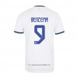 Maglia Real Madrid Giocatore Benzema Home 2021 2022