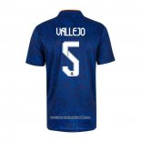 Maglia Real Madrid Giocatore Vallejo Away 2021 2022