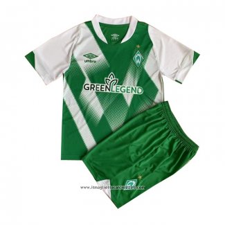 Maglia SV Werder Bremen Home Bambino 2022 2023