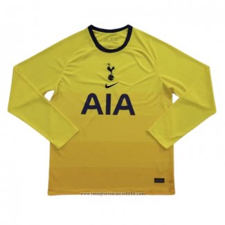 Maglia Tottenham Hotspur Terza Manica Lunga 2020 2021