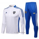 Tuta da Track Felpa Boca Juniors 2021 2022 Bianco