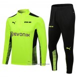 Tuta da Track Felpa Borussia Dortmund 2021 2022 Verde