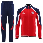 Tuta da Track Giacca Bayern Monaco Teamgeist 2021 2022 Rosso