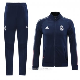 Tuta da Track Giacca Real Madrid 2020 2021 Blu