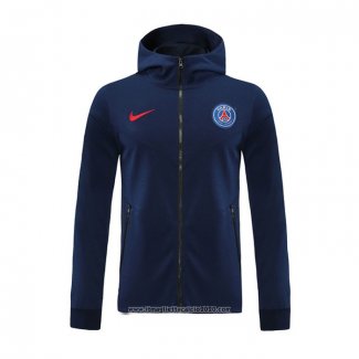 Giacca con Capucha Paris Saint-Germain 2020 2021 Blu