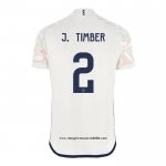Maglia Ajax Giocatore J.timber Home 2023 2024