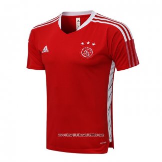 Maglia Allenamento Ajax 2021 2022 Rosso