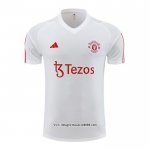 Maglia Allenamento Manchester United 2023 2024 Bianco