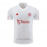 Maglia Allenamento Manchester United 2023 2024 Bianco